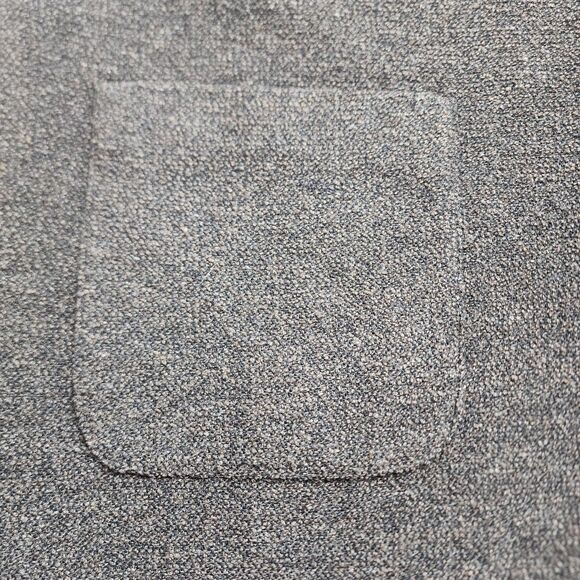 GAP Wool Blend Trapeze Mini Dress L Gray 60s Mod Twiggy Sleeveless Taiwan Y2K - Picture 3 of 7